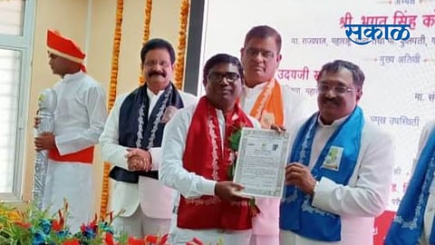 Panchayat Samiti member gets Ph.D.