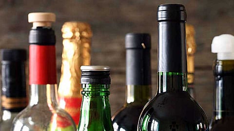 Shockingly the excise officials stockpiled alcohol at the lodge