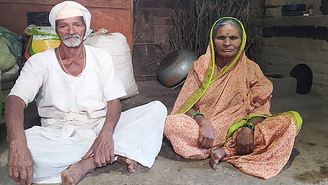 elderly couple not getting destitute amount from last three years in teosa of amravati
