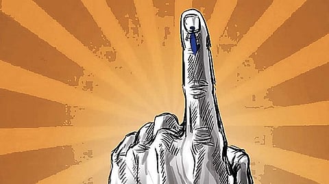 Congress President election Voting at Tilak Bhavan