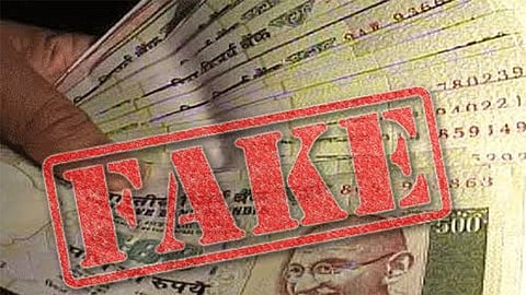 Fake Currency Found At Textile Dealer In Kolhapur