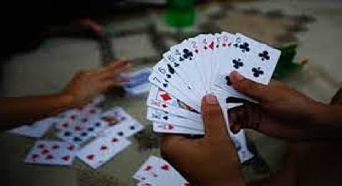 Went to timepass and became a gambling den