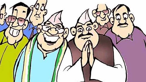 Leaders were created due to elections in villages