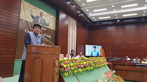 piyush goyal express about on Dyaneshwar mule on his Book inauguration