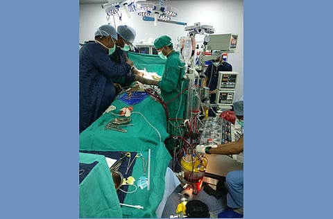 Open heart surgery for the first time in Buldana district
