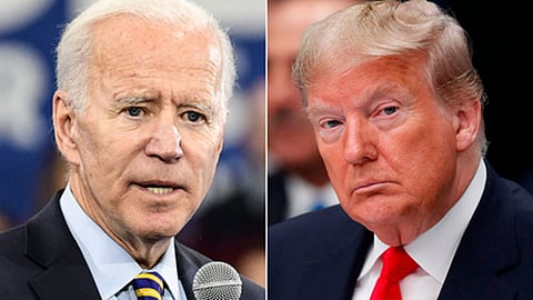 joe biden and donald trump
