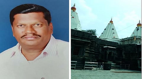 kolhapur jotiba and mahalaxmi temple paintings done by mr. anil adhik till 25 years in kolhapur