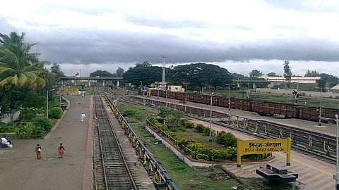 Railway service on Miraj-Pune route resumed