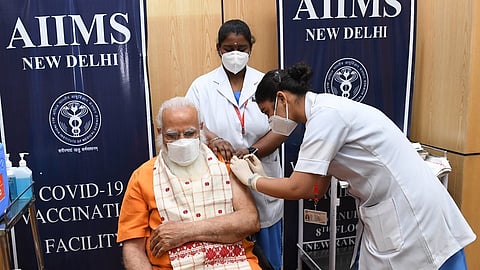 modi second dose