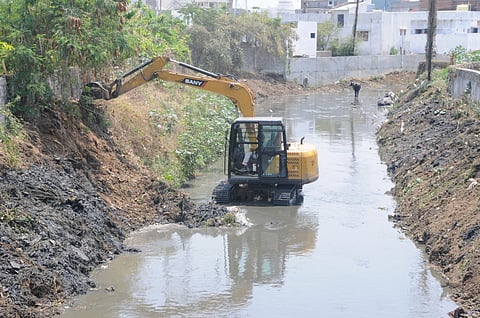 59 lakh difference in cleaning of municipal drains