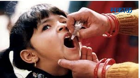 धुळ्यात महापालिकेची मोहीम; ५३ हजार बालकांना पोलिओ डोस