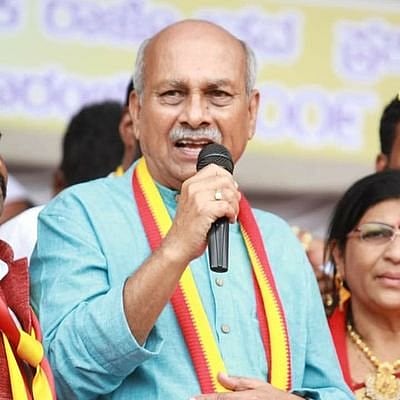 MP Prabhakar Kore is claimed to have the support