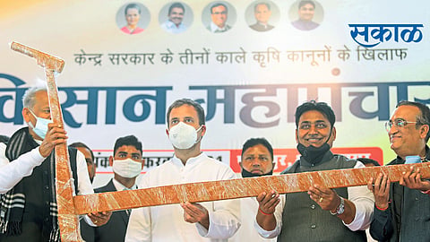 कृषी कायद्यांमुळे ४० टक्के बेरोजगार होतील;काँग्रेसचे नेते राहुल गांधींचा पंतप्रधानांवर पुन्हा घणाघात