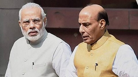 rajnath with modi