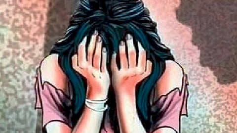 Divorced girl raped