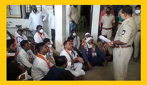 Akola News: RTO office in an unauthorized building, assurance of relocation after NCP agitation