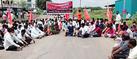 sangola Agitation
