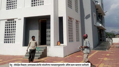 देहूत स्वच्छतेवर भर
