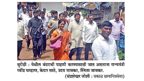 आणखी एका मंत्र्यांचे बुरोंडी जेटीचे आश्वासन!