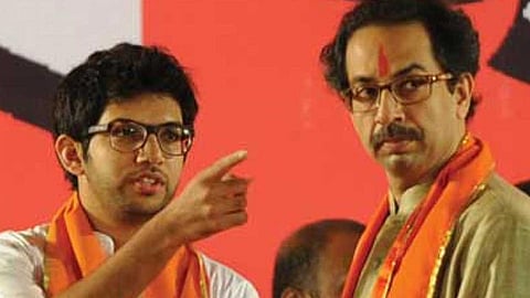 aditya and uddhav thackeray