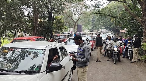 About 13000 tourists visit Sinhagad in two days