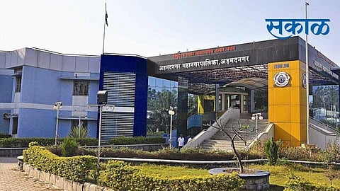 The action of recovery department in ward committee four of Ahmednagar Municipal Corporation is underway