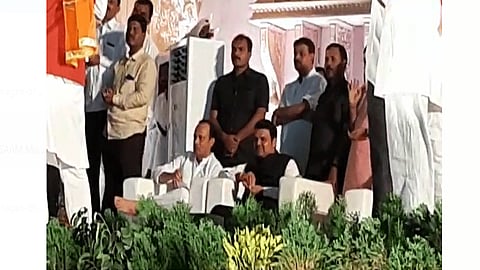 Ajit Pawar devendra Fadnavis again on the same platform