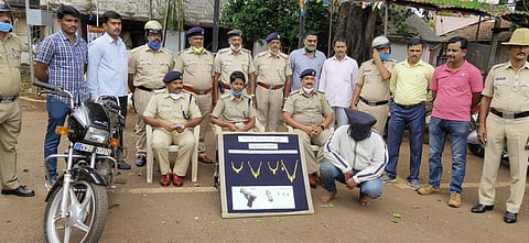 Thief arrested for robbing Vijayanagar bullion