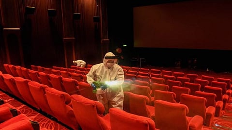 Citizens are ready to go to the cinema if they are careful enough