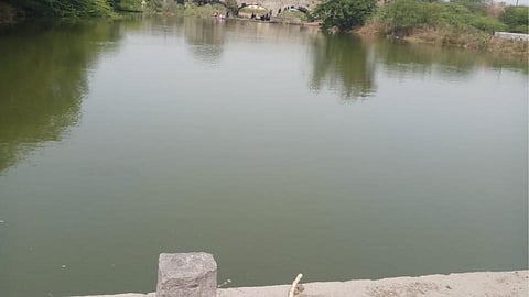 Due to the need of water for the crops, the rotation of the radish canal was stopped.jpg