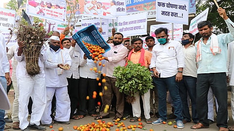 Farmers Agitation In Aurangabad