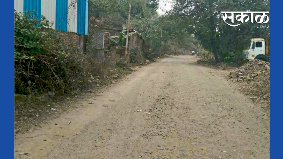 गुजर-निंबाळकरवाडी - खडबडीत रस्त्यांमुळे नागरिकांना धुळीचा त्रास सहन करावा लागतो.