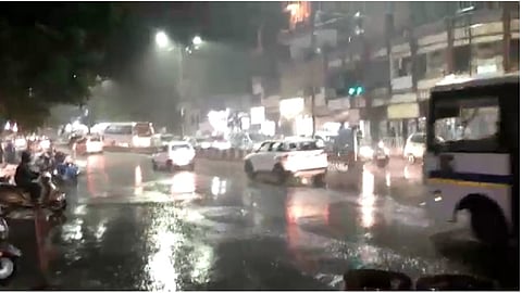 Heavy rains in Pune on cold days