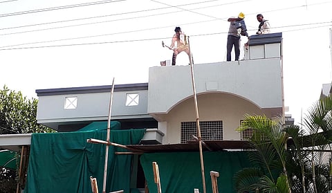 Action on unauthorized construction of direct architect of Akola Municipal Commissioner