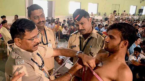 crime police recruitment police constable candidate attached fake certificate yavatmal