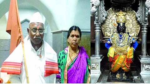 Bhoyar family from Wardha got first chance to pray Vithhala at Pandharpur