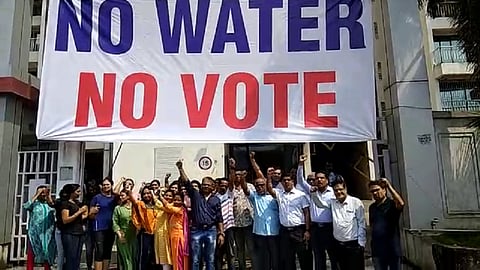 पनवेलकर तापले.. आता No water, No Vote!