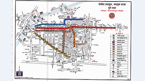 मध्यवर्ती शहरातील रस्त्यांवर "नो एंट्री'