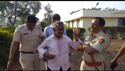 Why did the farmer attempt suicide in Pandharpur