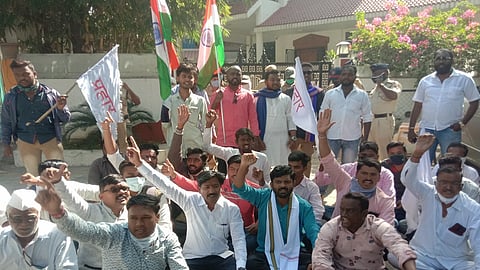 Prahar Agitation In Aurangabad