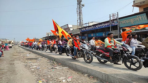 Sakal Maratha Vehicles Rally Ambad