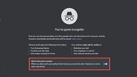 incognito mode