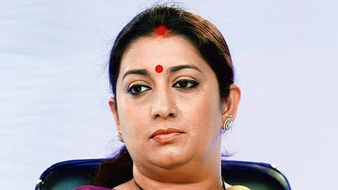 Charges filed against NCP workers in Smriti Irani agitation case
