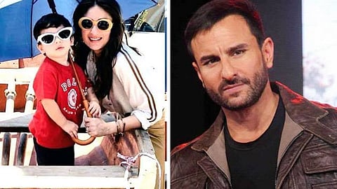 Taimur is spoiling because of kareena says saif ali khan