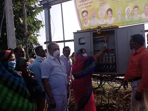 satpuda aria ranjanpada first time line connection