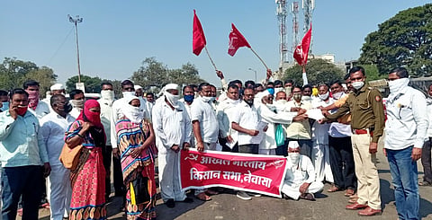 Indian Kisan Sabha agitation against the Central Government