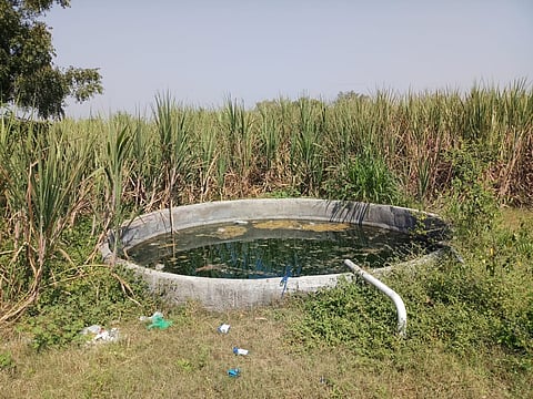 Water is not pumped from wells in Nevasa