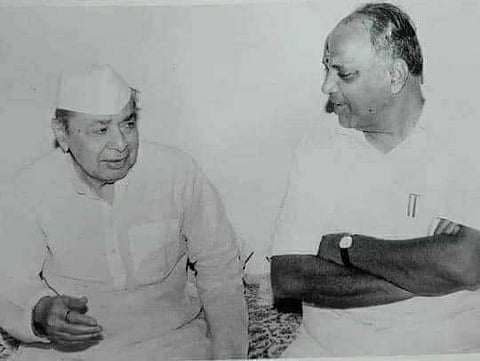 Abasaheb Nimbalkar had helped Sharad Pawar in his political life