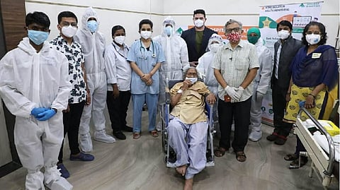 क्या बात! 96 वर्षांच्या आजीबाईंची २२ दिवसात कोरोनावर मात