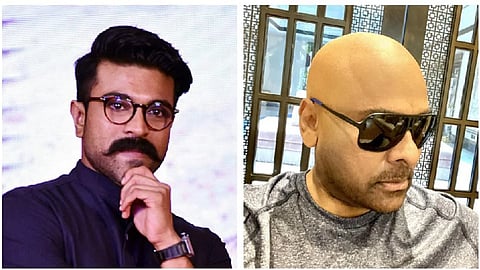 chiranjeevi bald look